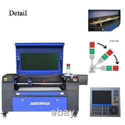 Machine de gravure laser Autofocus 80W Co2 Laser Gravure Découpe Ruida 20x28