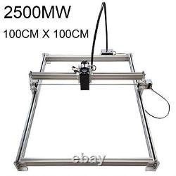 Machine de gravure laser mini 100100CM 2500MW DIY, imprimeur de logo découpé d'image