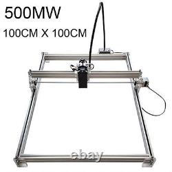 Machine de gravure laser mini 100100CM 500MW DIY pour graver des images et imprimer des logos
