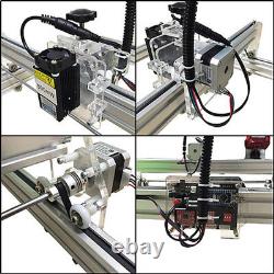 Machine de gravure laser mini 100100CM 500MW DIY pour graver des images et imprimer des logos