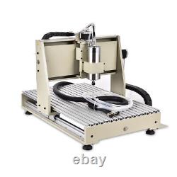 Routeur graveur CNC 6090 6040 3040 3/4 axes DIY Machine de gravure fraisage découpe