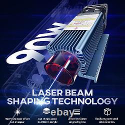 SCULPFUN S9 Gravure laser sur bois acrylique Machine de gravure et de découpe en bambou S8C8